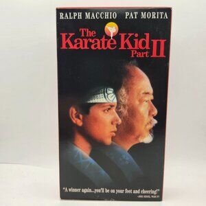 The Karate Kid Part II VHS 1997 Columbia Tristar Home Video Ralph Macchio 1986